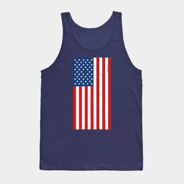 California Bear American Flag 4th Of July Independence Day TShirt Tank Top by EmmaLoo